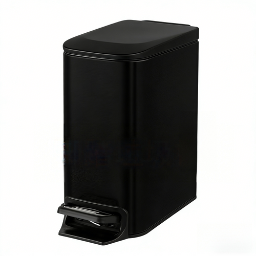 Compact Pedal-Activated Trash Can